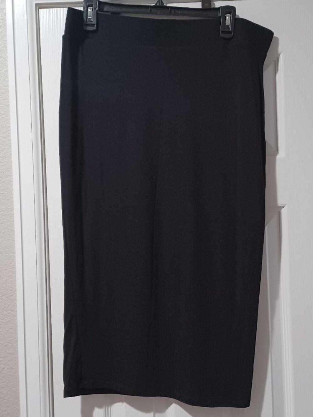 Black Knit Skirt